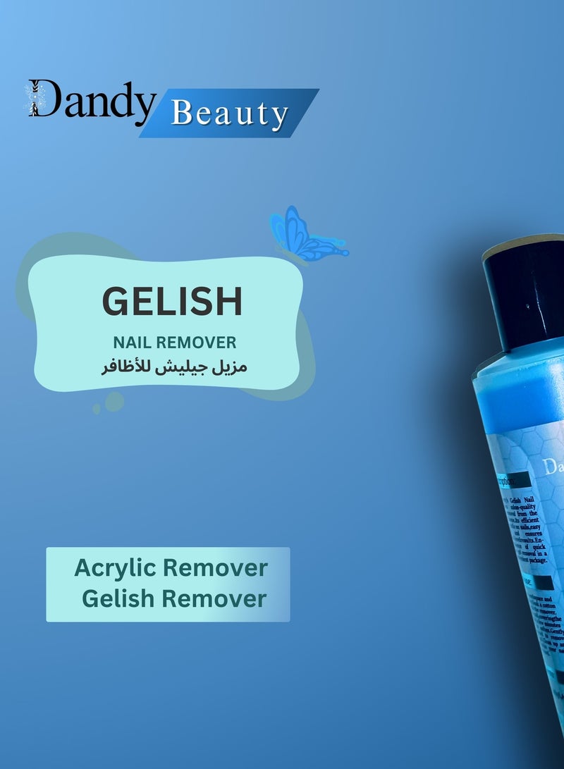 Dandy Beauty Nail gelish acrylic remover 250ml - Image 3