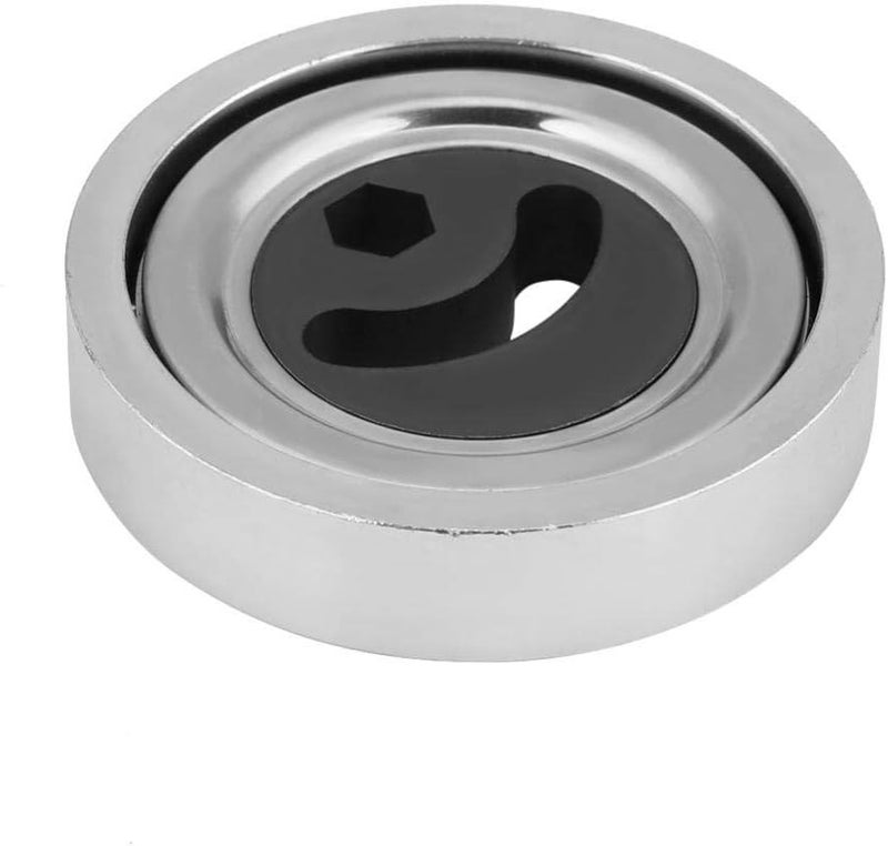 woobles for belt tensioner for Suzuki grand vitara v6 2.7 4x4  Tensioner Pulleys, Belt Tensioner Pulley Idler V-ribbed Drive Belt t for Grand for Vitara 2.7L-V6 06-14 1754066J00 Car Accessories - Image 5