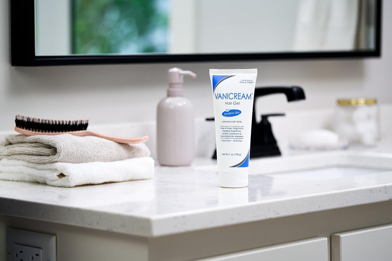 Vanicream Hair Styling Gel, Fragrance and Gluten Free, For Sensitive Skin, Unscented, 7 Oz, Packaging May Vary - Image 2