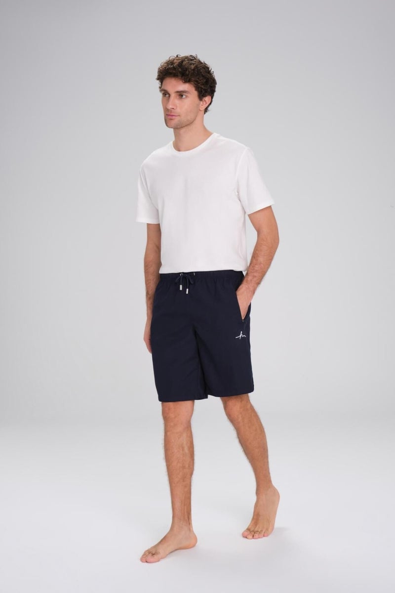 Haşema Navy Blue Short Men's Pool and Sea Shorts 24-27 - Image 5