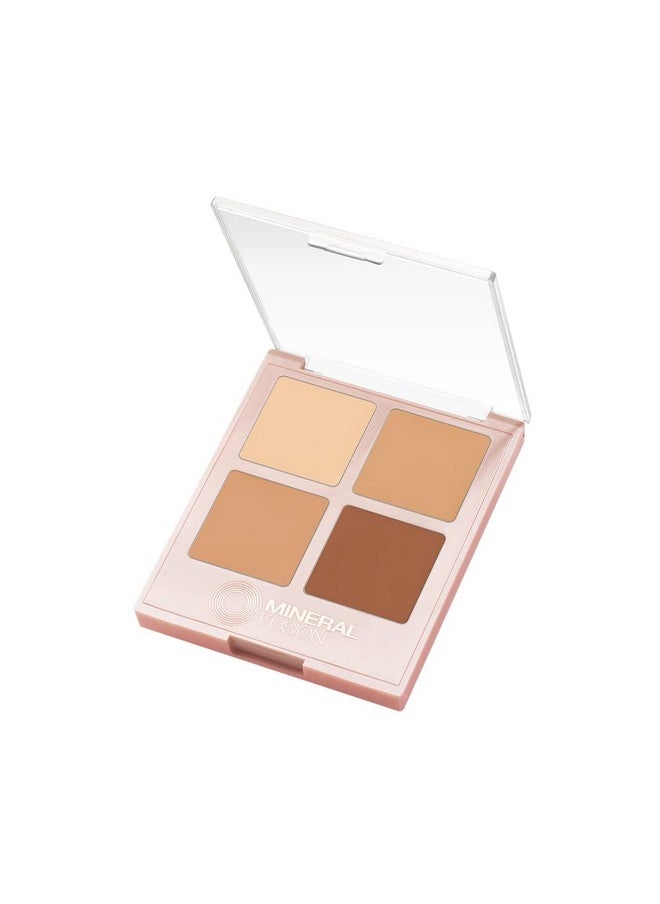 Mineral Fusion - Concealer Palette Warm To Deep Decadence Set Of 4 Shades - Image 1