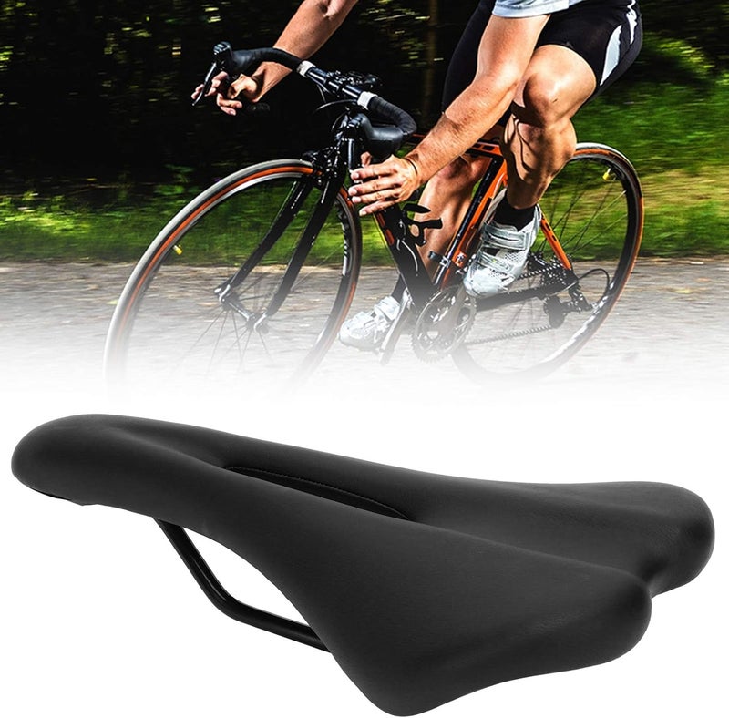 RIZGHWOY Comfortable Mountain Bike Cushion Hollow Cycling Accessory for Road Bikes, Mountain, Fixed Gear Durable Bicycle Saddle - Image 5