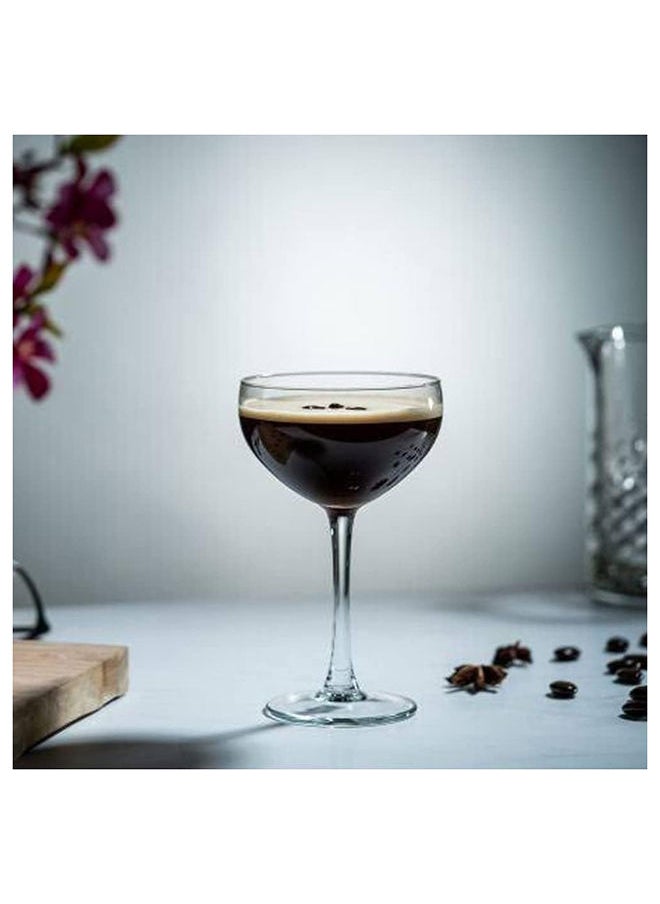 Orchid Royal Leerdam Expresso Martini Cocktail Glass Set 240ml  - Image 3