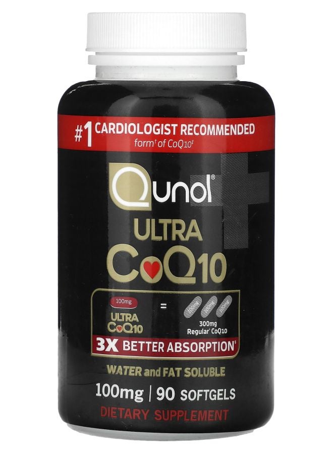 Qunol Ultra CoQ10 100 mg 90 Softgels