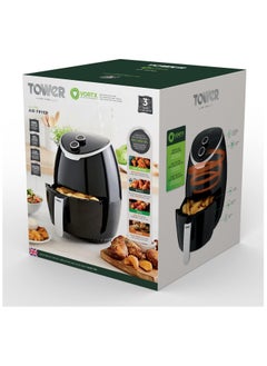 Tower Tower Vortx Air Fryer 4L Black 1400w  - Image 2