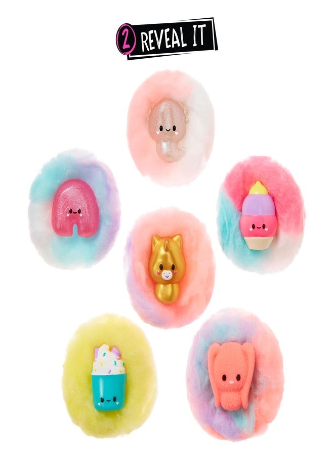 Fluffie Stuffiez Bunny & Rainbow Minis Collectible Feature Plush, Surprise Reveal Unboxing Soft and Squishy Tactile Play Fidget DIY - Image 3
