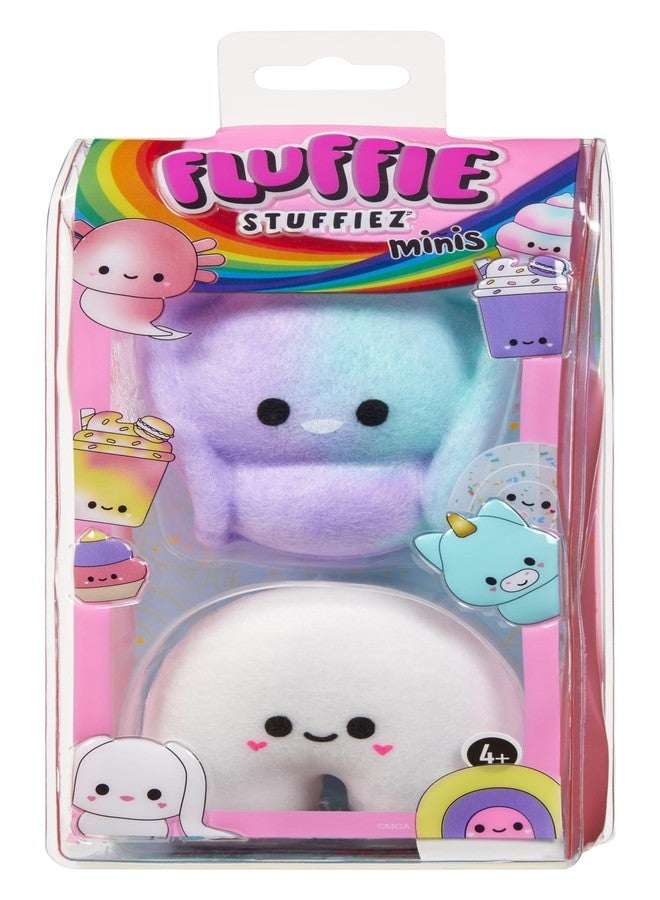 Fluffie Stuffiez Bunny & Rainbow Minis Collectible Feature Plush, Surprise Reveal Unboxing Soft and Squishy Tactile Play Fidget DIY - Image 5