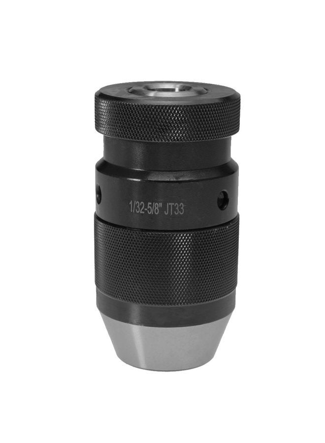 Pan300 1/32"- 5/8" Keyless Super Heavy Duty Drill Press Chuck Replaces for JT33 Mount - Image 4