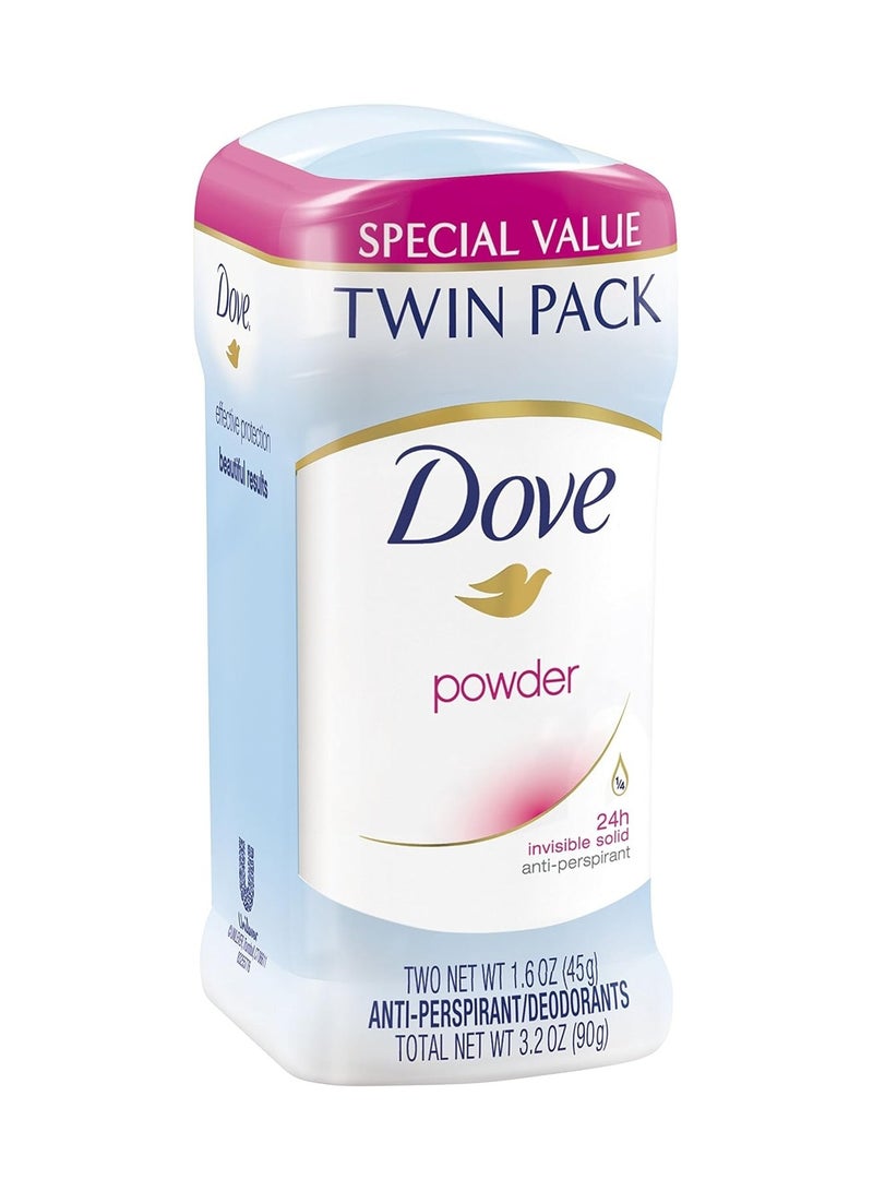 دوف مزيل العرق دوف، بودرة، 1.6 أونصة، عبوة مزدوجة