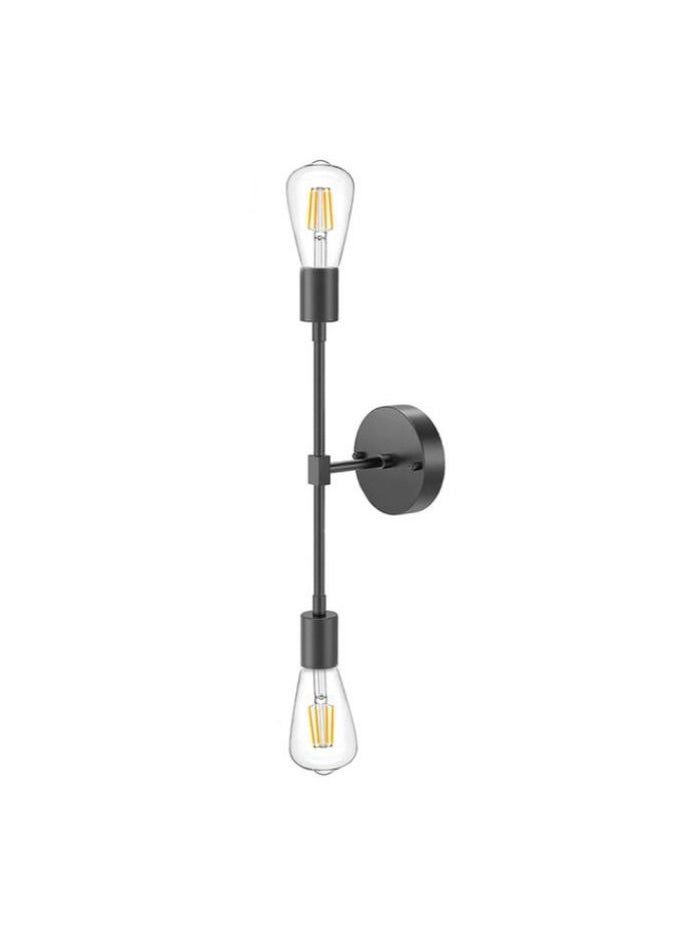 Exlene 1 piece Vintage LED Wall Lamp E27 Bedroom Wall Light Bathroom Mirror Wall Light Vanity Fixture Ceiling Light, without bulbs  - Image 1