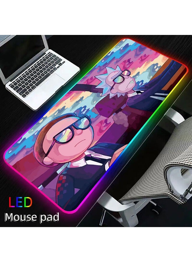 Rick And Morty Gaming Mouse Pad rgb light up pad 25cm x 35 cm - Image 2