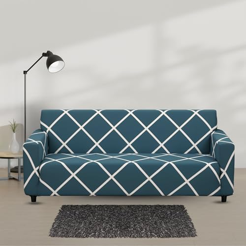 Bigkart Elastic Sofa Covers for 3 Seater Sofas | Polyster-Spandex, Stretchable, Sofa Covers for Single, Double and Triple Seater Sofas - Image 2