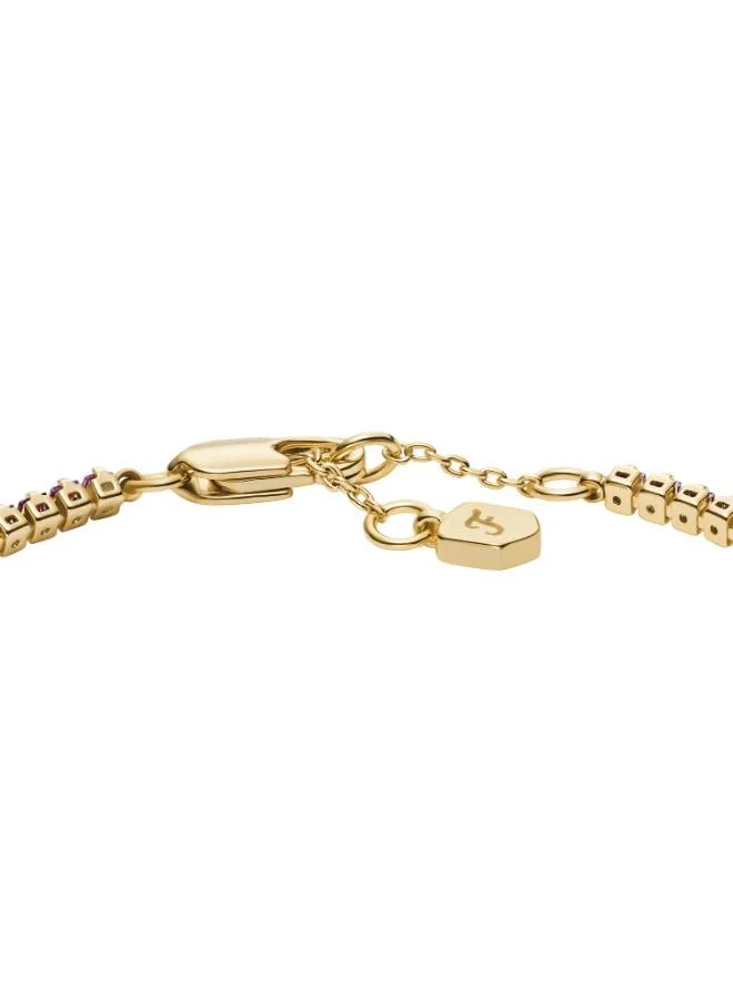 FOSSIL  JA7306710 Base Metal Jewelry with Cubic Zirconia for Women | Best Price UAE