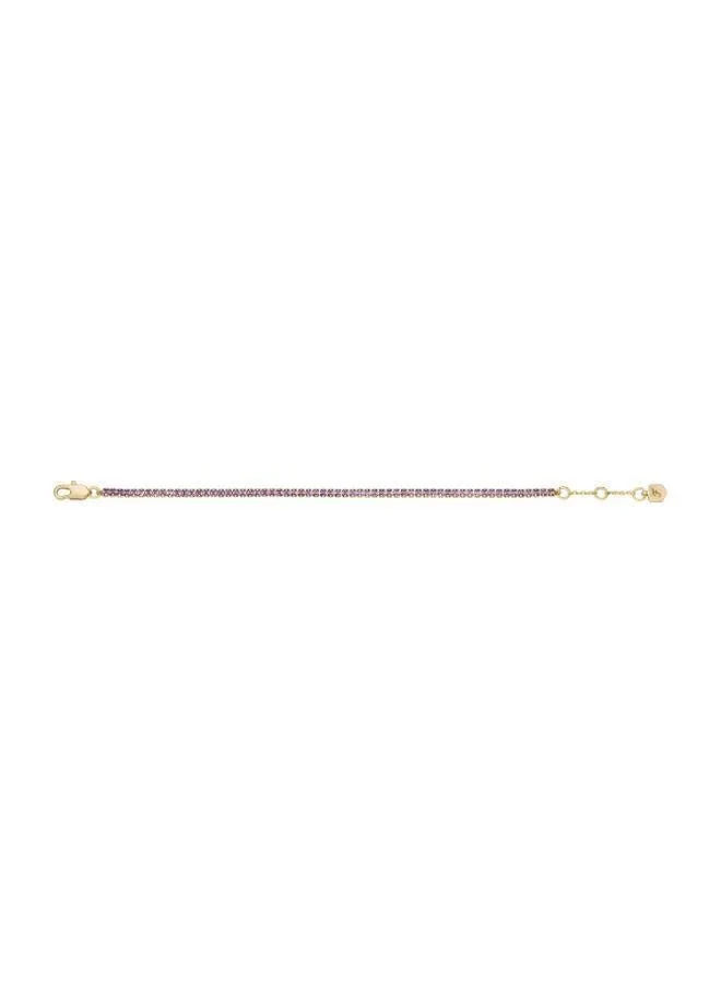 Fossil  JA7306710 Base Metal Jewelry with Cubic Zirconia for Women | Best Price UAE