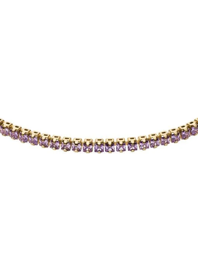 FOSSIL JA7306710 Base Metal Jewelry with Cubic Zirconia