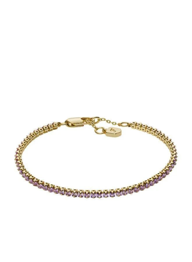 FOSSIL JA7306710 Base Metal Jewelry with Cubic Zirconia