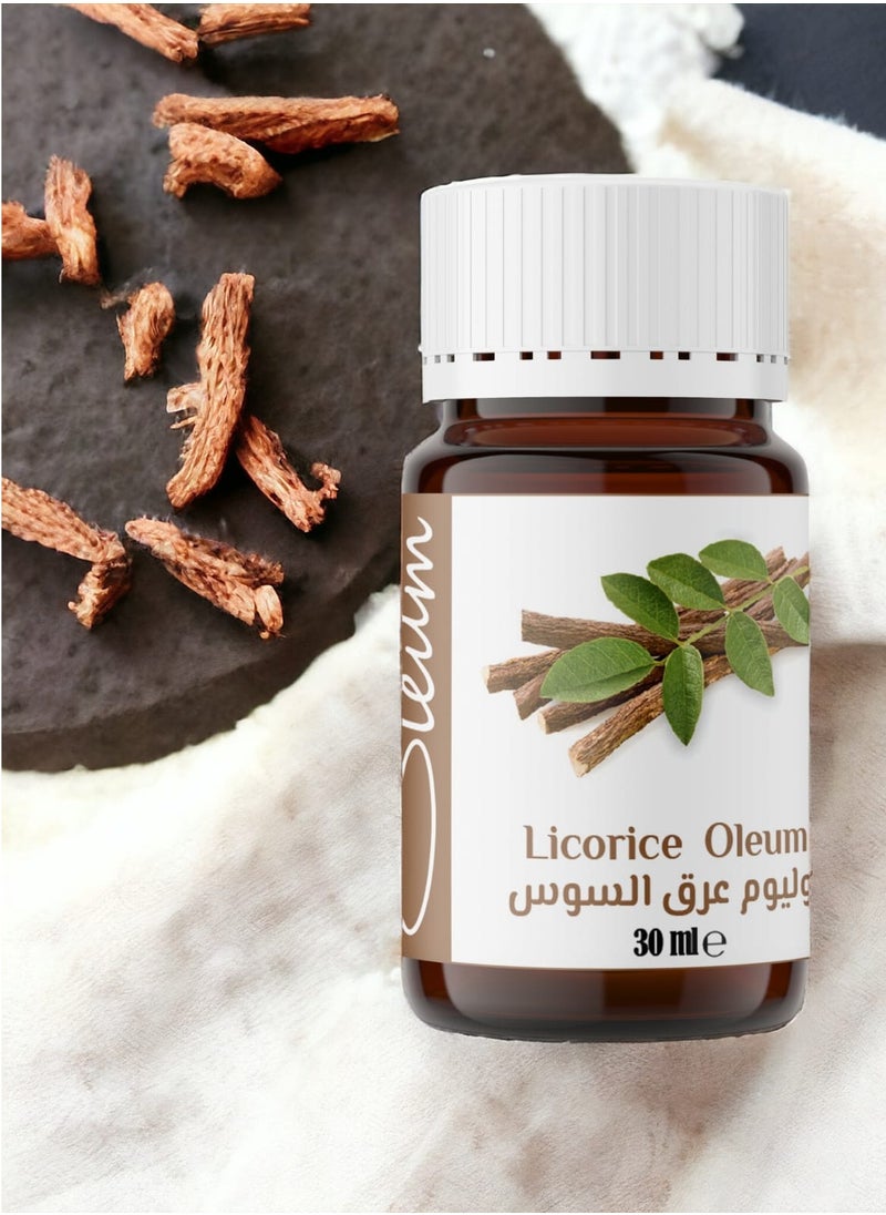 Oleum Cosmetics Oleum Licorice Oil 30ml - for Even,Toned Skin - Gentle and Nourishing - Helps Achieve a Healthy Appearance  - Image 2