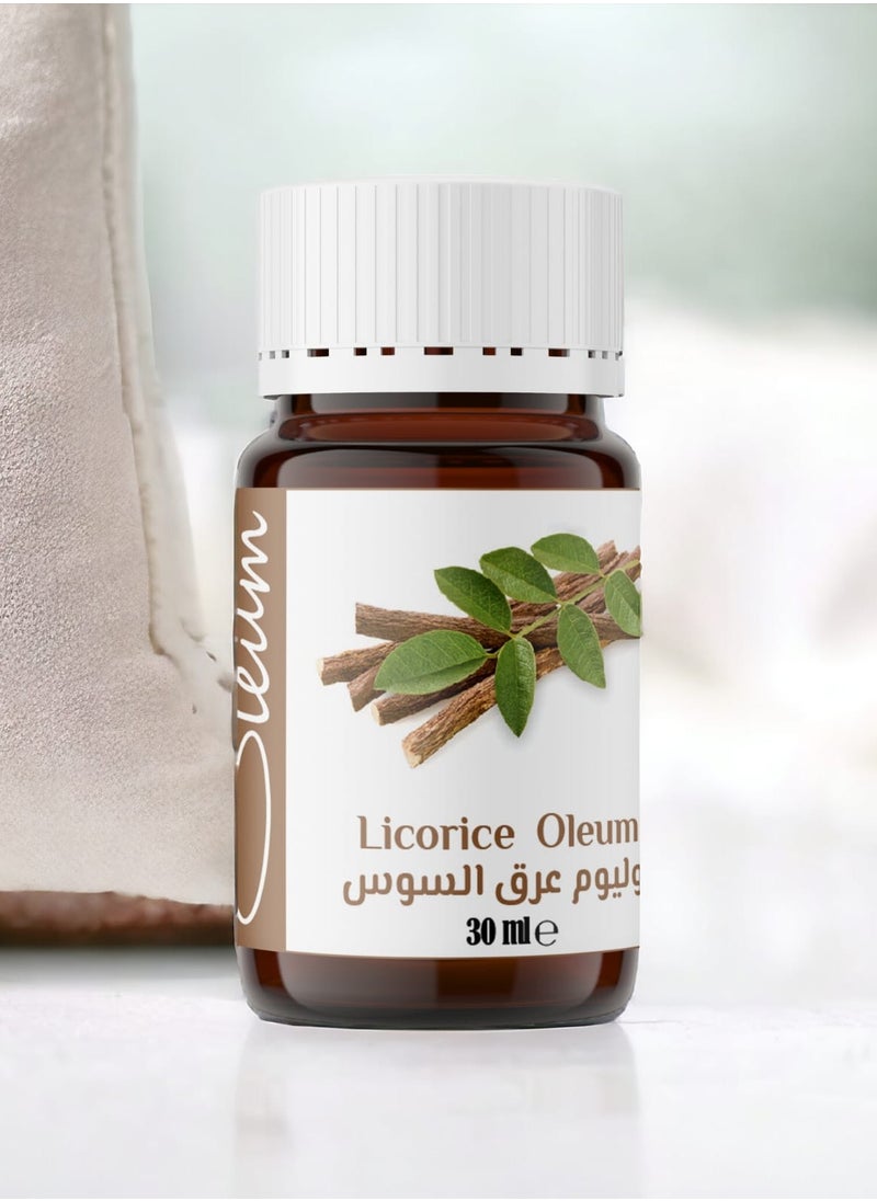 Oleum Cosmetics Oleum Licorice Oil 30ml - for Even,Toned Skin - Gentle and Nourishing - Helps Achieve a Healthy Appearance  - Image 3