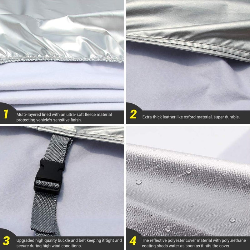 Tecoom Heavy Duty All Weather Car Cover - Image 5