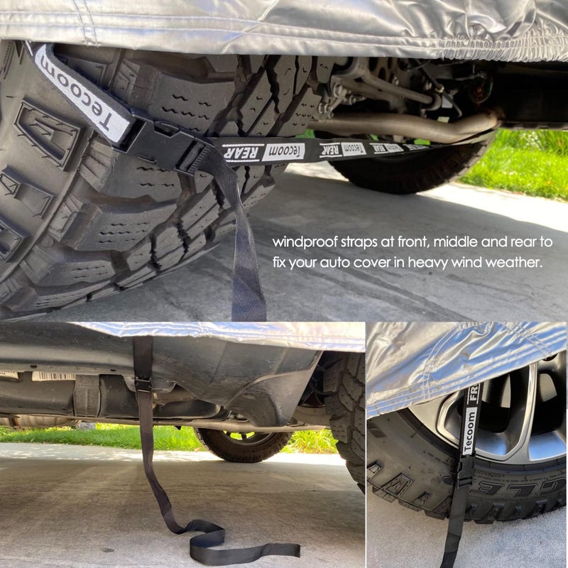 Tecoom Heavy Duty All Weather Car Cover - Image 4