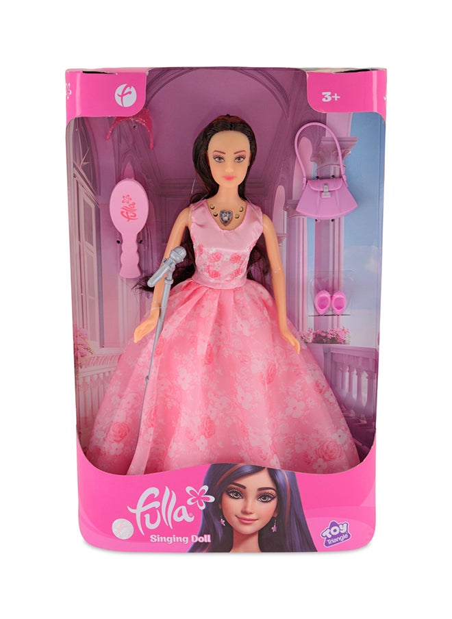 Fulla Singing Interactive Doll With Microphone, Stand And Trendy Accessories, Perfect For Girls Who Love Fashion & Singing, Perfect For Eid Gifting  - Image 2