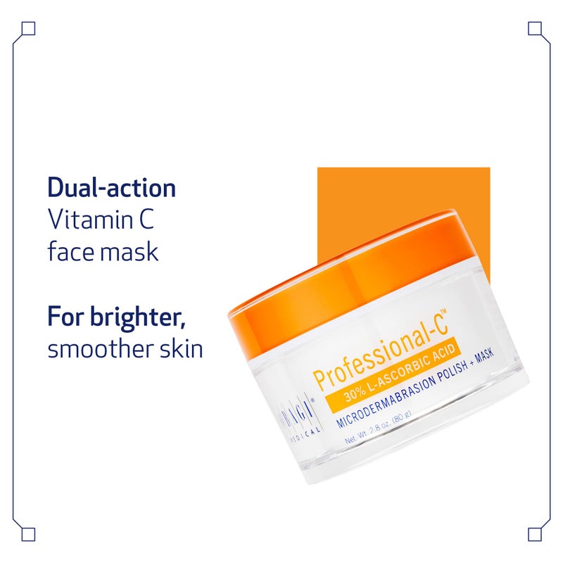 Obagi Medical Obagi Professional-C Microdermabrasion Polish + Mask â€“ Dual Action Vitamin C Face Mask that Exfoliates & Promotes Healthy Looking Skin â€“ 2.8 oz - Image 3