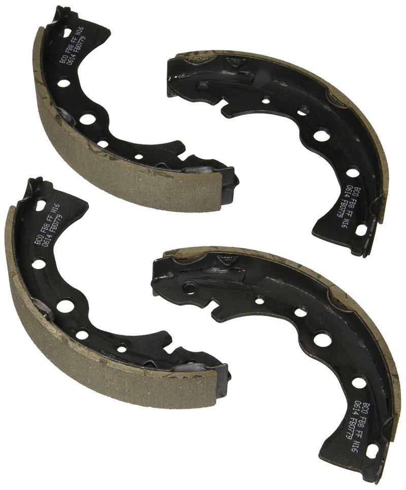 BOSCH BS779 Blue Drum Brake Shoe Set Compatible With Select Nissan Sentra REAR - Image 2