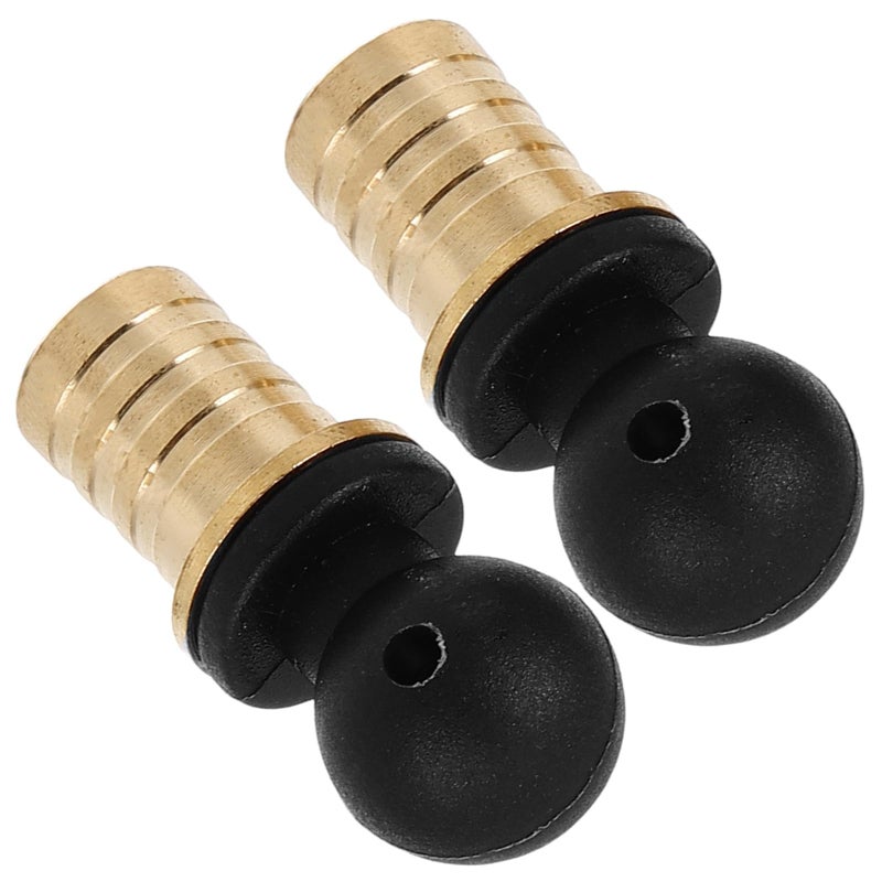 Brass Gourd Bottle Stoppers 12mm Sealing Plugs For Wine Beer Home Bar Preservation - Image 2