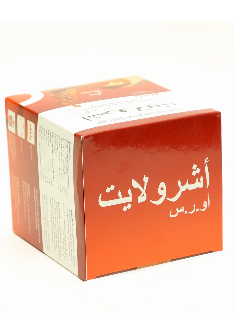 ASHROLYTE Oral Rehydration Salts (ORS) - Cola Flavor, 10 Sachets - Image 2