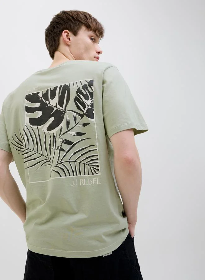 JJ Rebel JJ REBEL Jrebbloom Short Sleeve Crew Neck T-Shirt