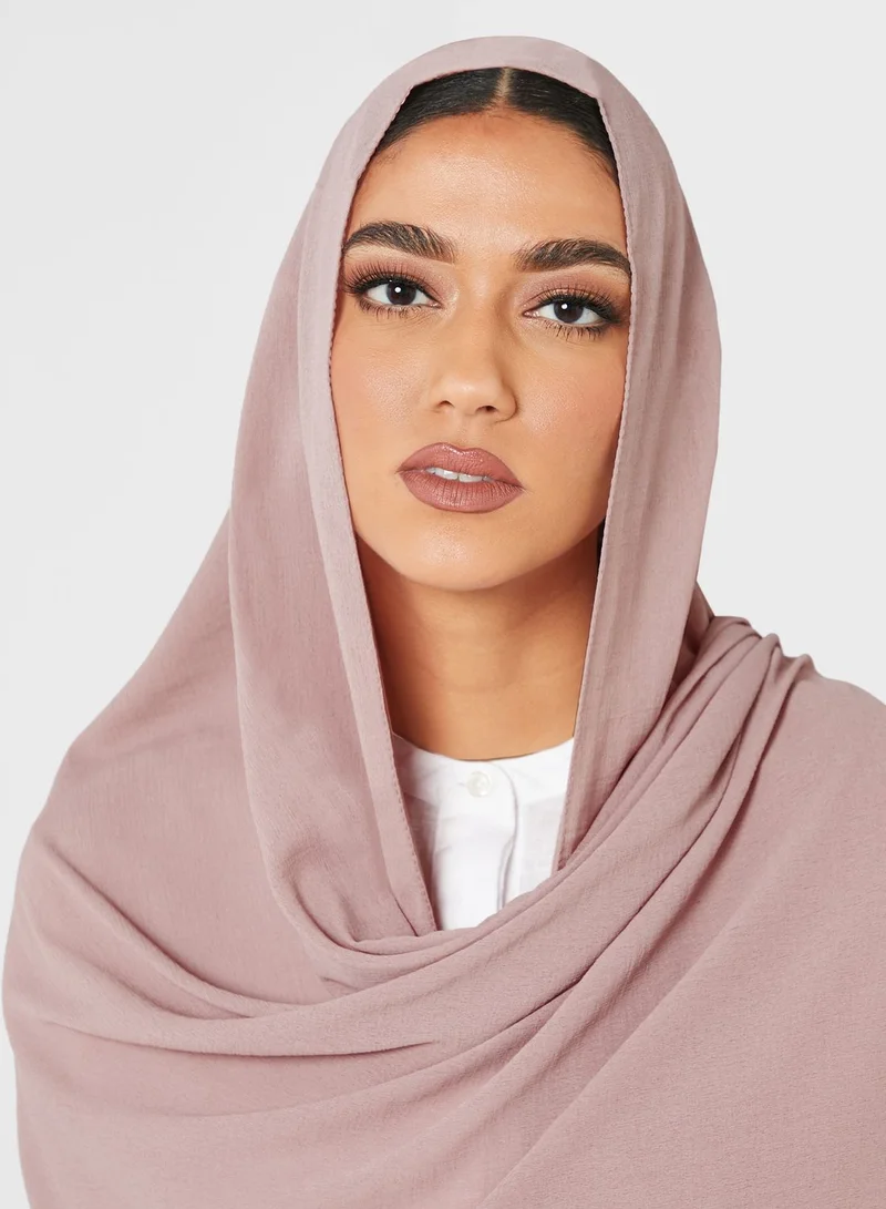 Tuva Shawl by Modanisa Crepe Chiffon Shawl