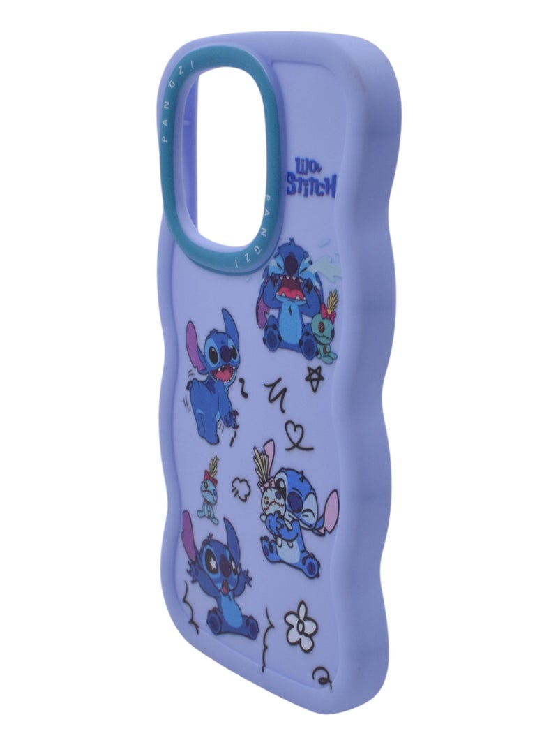 STITCH Plastic Back Cover For Xiaomi Redmi Note 13 - Multicolour - Image 3