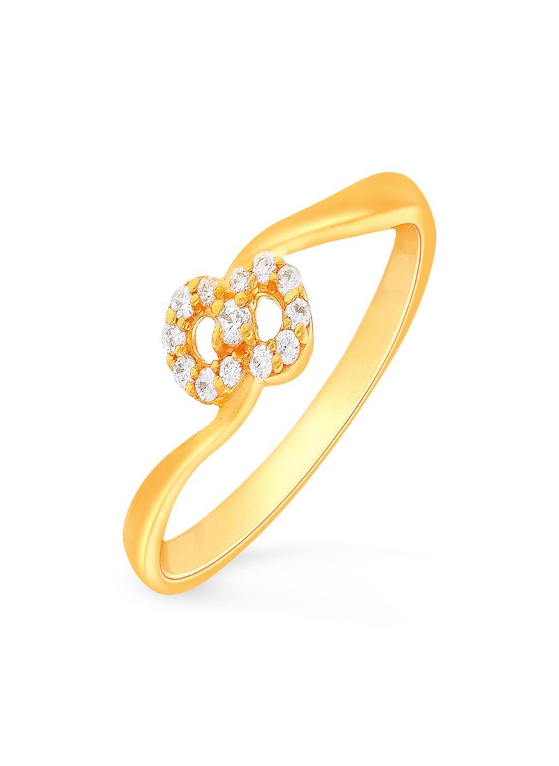 Malabar Gold and Diamonds - 22 Carat 916 Purity Yellow Gold Ring RG1213722Y13 For Women - Image 1