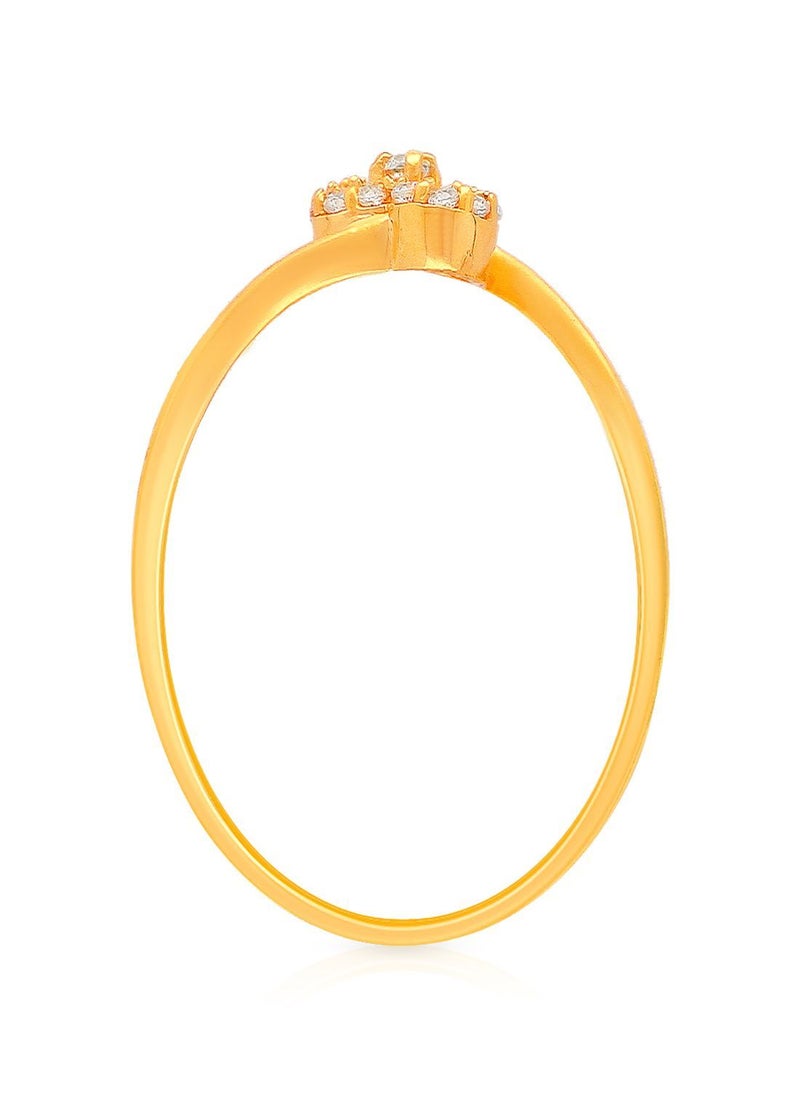 Malabar Gold and Diamonds - 22 Carat 916 Purity Yellow Gold Ring RG1213722Y13 For Women - Image 1