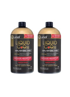 Qunol Liquid CoQ10 100mg, Superior Absorption Natural Supplement Form of Coenzyme Q10, Antioxidant for Heart Health, Orange Pineapple Flavored, 60 Servings, 20.3 oz Bottle, Pack of 2 - pzsku/Z38DB528CAFE2153608AEZ/45/_/1740202594/4a5c9e3e-a1ad-4103-9752-8ec99363b6ac