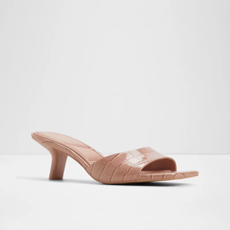 ALDO  ENCHANTING Textured Heel Sandals for Women | Best Price UAE