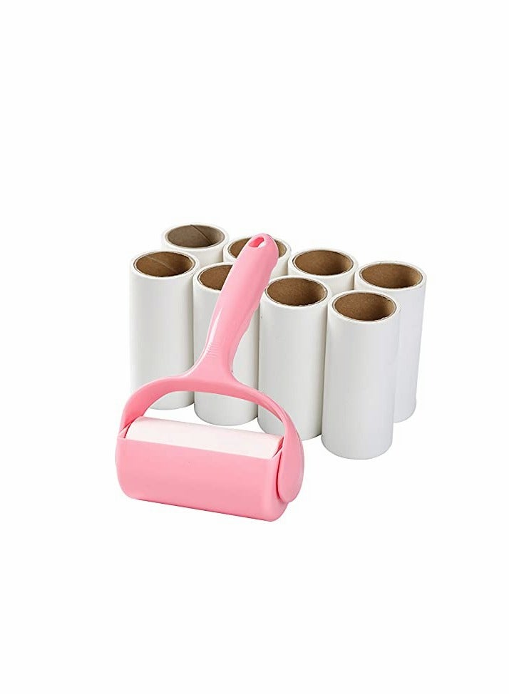 Excefore Lint Roller, 9 Refills 540 Sheets,Extra Sticky Pet Hair Remover Kit, Adhesive Lint Brush for for Furniture Clothes,Car Seats,Dogs - Image 1
