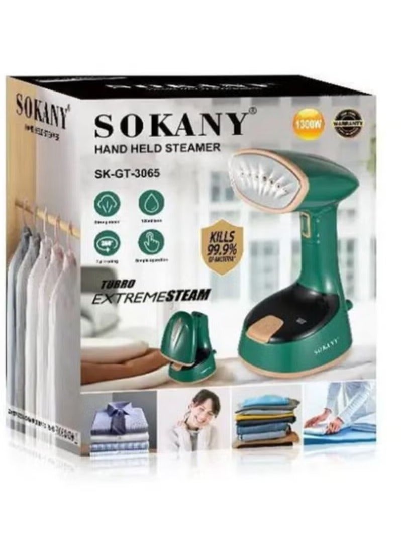 sokany Multifunction Handheld Clothes Garment Steamer – Portable and Lightweight Steamer for Clothes, Quick Wrinkle Removal, Ideal for Home & Travel, Easy to Use  - Image 1