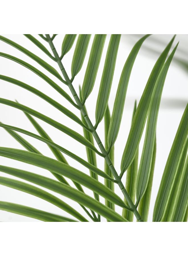 erorex Artificial Potted Plant, In/Outdoor Areca Palm, 19 Cm - Image 2
