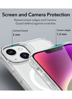 esrgear ESR iPhone 14 Classic Kickstand Case with HaloLock Clear – Strong Magnetic Protection and Adjustable Viewing Angles  - Image 3