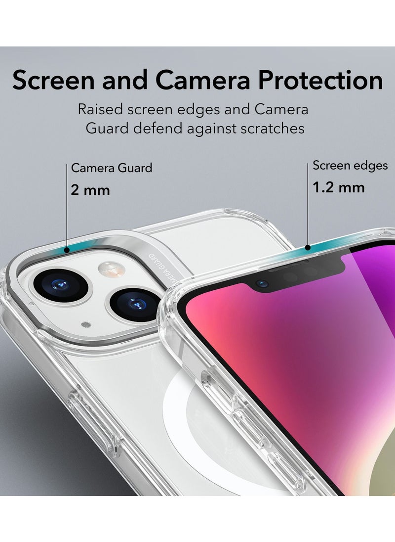 esrgear ESR iPhone 14 Classic Kickstand Case with HaloLock Clear – Strong Magnetic Protection and Adjustable Viewing Angles  - Image 3