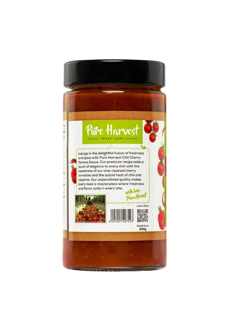 Pure Harvest Chili Cherry Tomato Sauce 450g  - Image 3