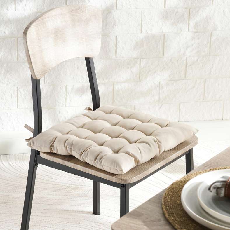 Pan Home وسادة مقعد بيج للكرسي للمنزل