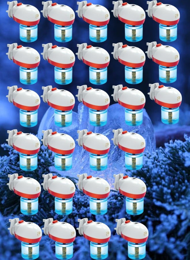 PYRON 27 Pieces Electric Mosquito Killer Device With Free 360-Hour Refill Liquid, 1 Bottle Of 45 Ml, With A Floral Fragrance - Image 1