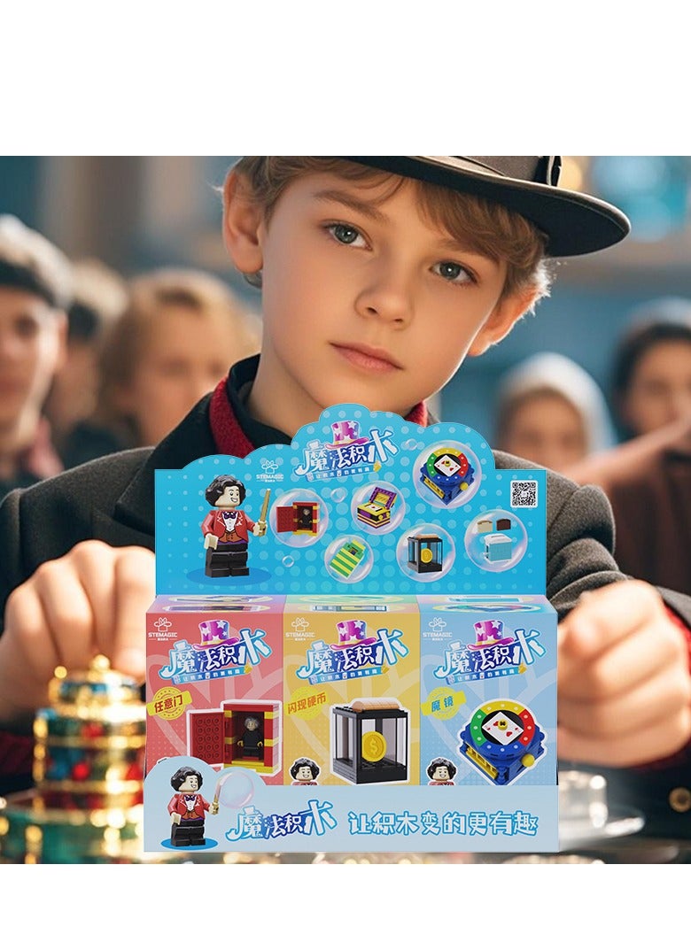 طقم ماجيك كلاسيك , طقم ماجيك للأطفال , مجموعة متنوعة من الحيل , الحيل للتظاهر باللعب مع الساحر , نصائح سهلة التنفيذ , ألعاب تعليمية إبداعية ممتعة , هدايا مثالية للمبتدئين والأطفال - Image 3