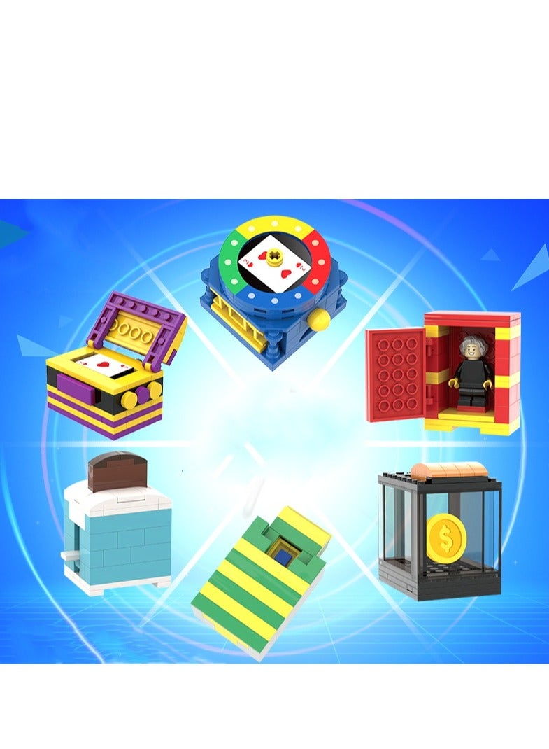 طقم ماجيك كلاسيك , طقم ماجيك للأطفال , مجموعة متنوعة من الحيل , الحيل للتظاهر باللعب مع الساحر , نصائح سهلة التنفيذ , ألعاب تعليمية إبداعية ممتعة , هدايا مثالية للمبتدئين والأطفال - Image 4