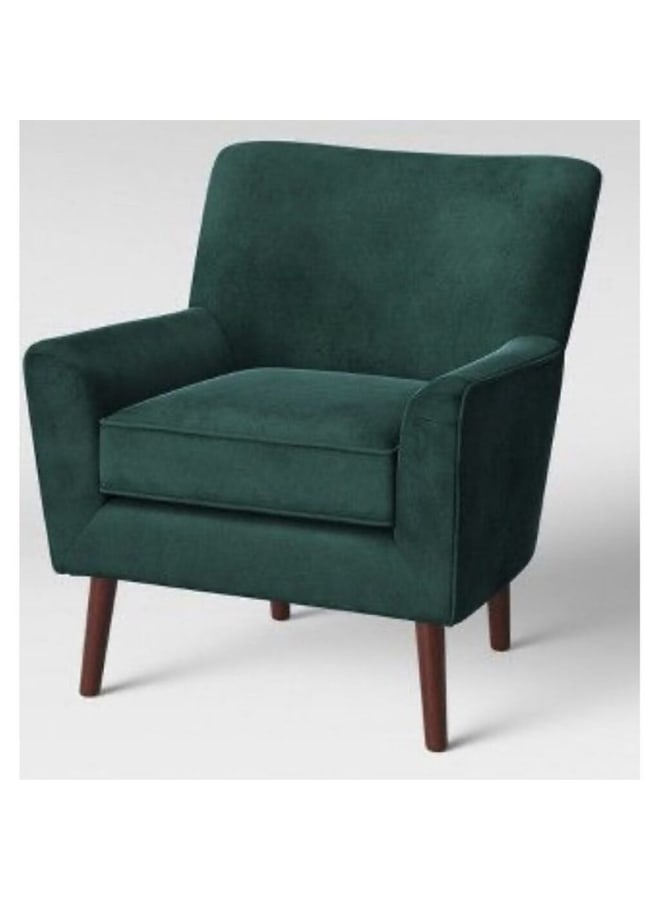 ريترو كرسي ذراعين 75 سم – أخضر - Image 1