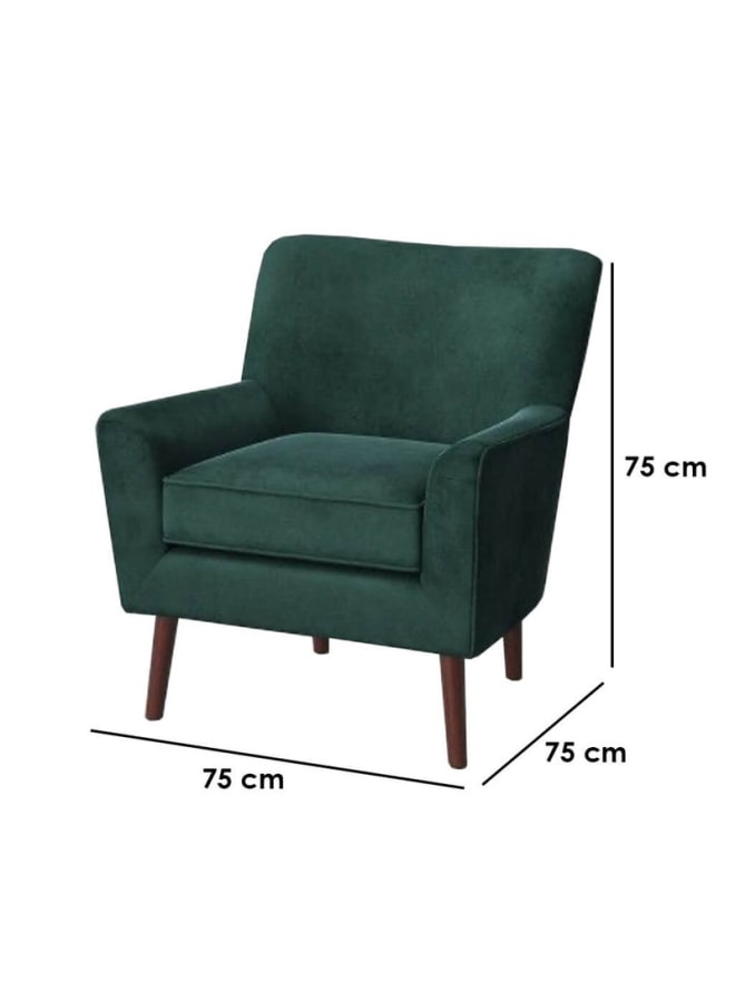 ريترو كرسي ذراعين 75 سم – أخضر - Image 2