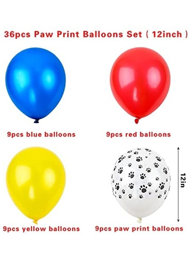 NIBEMINENT 36-Piece Colorful Latex Balloons - Image 1