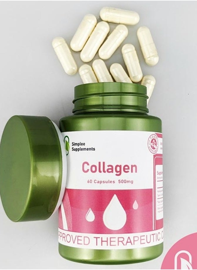 Simplee Supplements Simplee Supplement Collagen 60 Capsule 500mg  - Image 1
